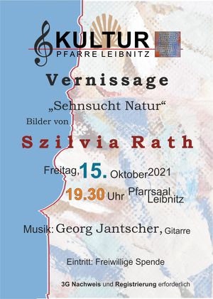 Kultur Pfarre Leibnitz - Vernissage Szilvia Rath