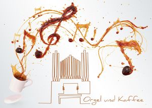 Orgel und Kaffee