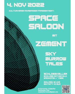 rhabarber presents Space Saloon: ZEMENT & SKY BURROW TALES in Concert