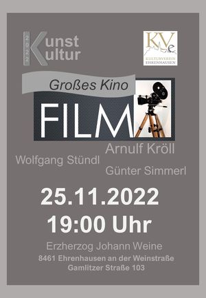 Filmabend in Ehrenhausen