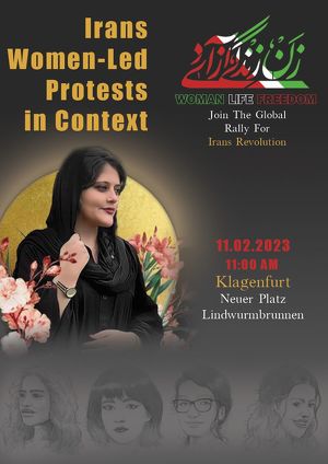 Frau - Leben - Freiheit: Solidarität mit den Protesten im Iran