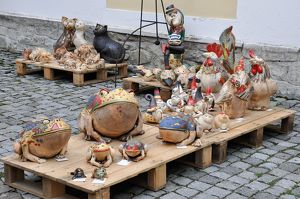 Ostermarkt mit tschechischem Kunsthandwerk