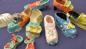 Kinder Keramik Kurs Schuhe