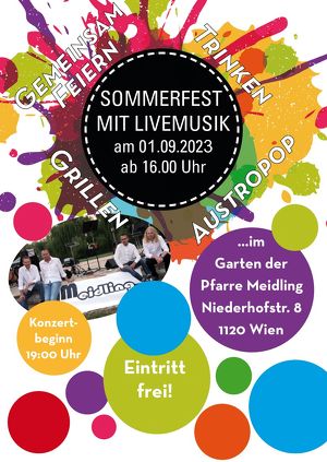 Sommerfest in der Pfarre Meidling