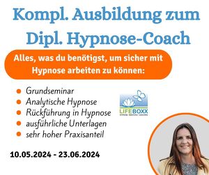 Ausbildung zum Dipl. Hypnose-Coach