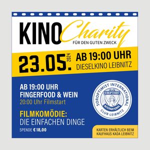 Soroptimist International Club Leibnitz lädt zur KINO Charity