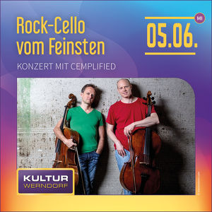 Rock-Cello vom Feinsten - Konzert mit Cemplified