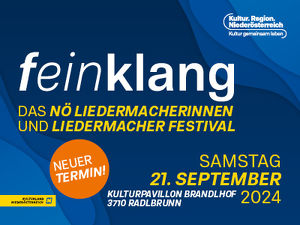 feinklang - Das NÖ Liedermacherinnnen und Liedermacher Festival