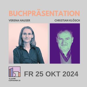 Lesung und Buchpräsentation von und mit Verena Hauser & Christian Klösch