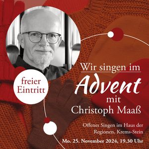 Wir singen im Advent mit Christoph Maaß