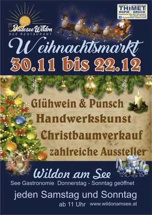 WEIHNACHTSMARKT WILDON AM SEE