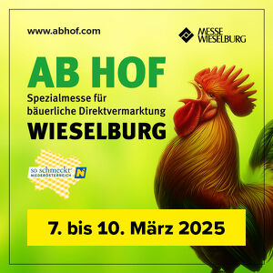 AB HOF 2025 - Spezialmesse für bäuerliche Direktvermarktung