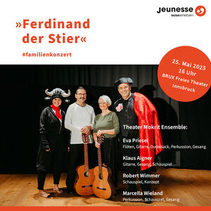 Familienkonzert: Ferdinand der Stier