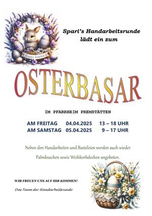 Ostermarkt von Sparis Handarbeitsrunde