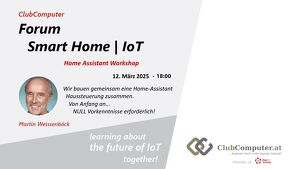 Home Assistant Workshop, ClubComputer