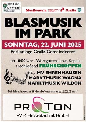 Blasmusik im Park