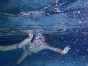 Intensivschwimmkurs Anfang Juli, Auster