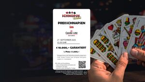 Preisschnapsen im Casino Linz