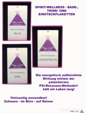 Kostenloser Beratungstag: SPIRIT-WELLNESS® GESUNDHEITSPRÄVENTION aus der PSI-Forschung! SEELISCHE RESSOURCEN FORCIEREN - WOHLBEFINDEN von INNEN heraus erleben!