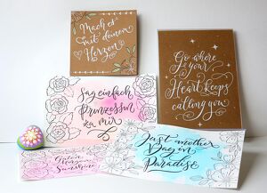 Moderne Brush Kalligrafie-Workshop