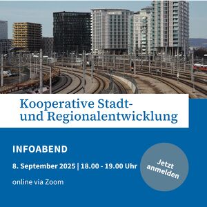 Kooperative Stadt- & Regionalentwicklung: Informationsabend