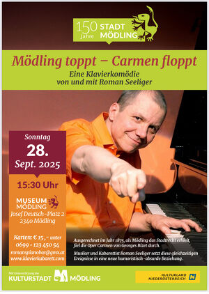 Mödling toppt - Carmen floppt (Musik-Komödie)