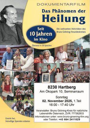 Dokumentarfilm  Das Phänomen der Heilung 1. Teil