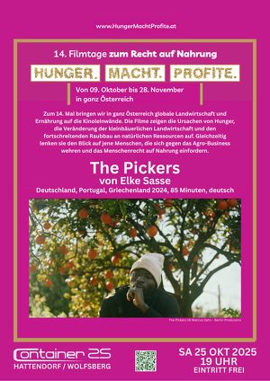 Filmfestival Hunger.Macht.Profite.14  Filmtage zum Recht auf Nahrung