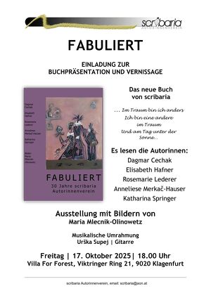 FABULIERT - Buchpräsentation