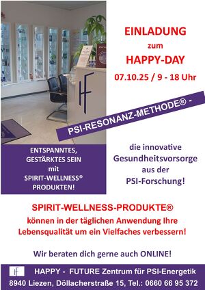 (ONLINE) Kostenloser Beratungstag: SPIRIT-WELLNESS® GESUNDHEITSPRÄVENTION aus der PSI-Forschung für ein ENTSPANNTES, GESTÄRKTES SEIN!