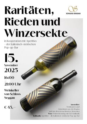 Raritäten, Rieden, Winzersekte 2025