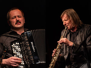 SIGI FINKEL (sax) & ZOLTAN MIGOVICS (acc)
