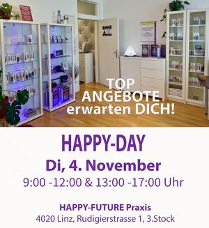 Einladung zum "HAPPY - DAY"