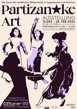 Ausstellung "Die Kunst des weiblichen Widerstands in Jugoslawien und Kärnten"