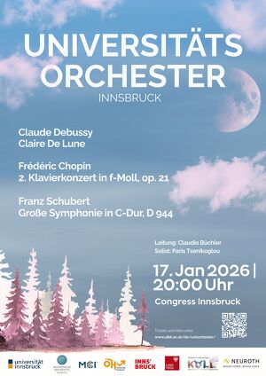 Semesterabschlusskonzert des Uniorchesters Innsbruck