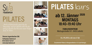 PILATESKURS ab 12. Jänner 2026 18:40-19:40 in Leibnitz