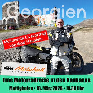 Motorradreise-Vortrag Georgien