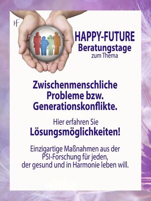 (ONLINE) Beratungstage zum Thema: Zwischenmenschliche Probleme bzw. Generationskonflikte