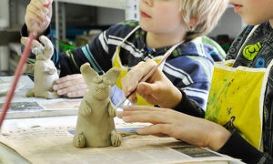 Kinder Keramik Kurs �Kinder Keramik Kurs �Hund und Katz��