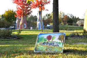 Familien Malen im Skulpturenpark