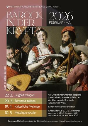 Barock in der Krypta - Serenata italiana