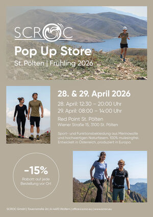 SCROC Pop Up Store St. P&ouml;lten