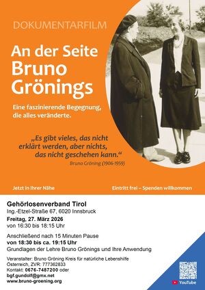 Dokumentarfilm "An der Seite Bruno Gr&ouml;nings"
