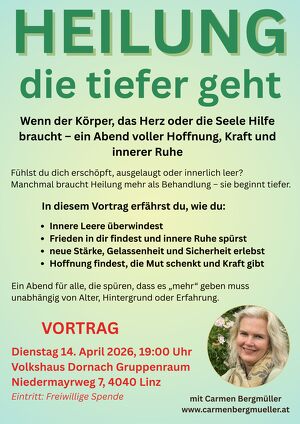 Heilung, die tiefer geht