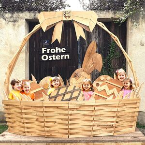 Vermutlich gr&ouml;&szlig;tes Osterk&ouml;rbchen &Ouml;sterreichs erneut in Bisamberg zu sehen