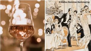 Gala-D&icirc;ner anno 1926. Frau Josephine, den Zimmerschl&uuml;ssel bitte