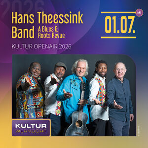 Hans Theessink Band live beim Kultur OpenAir 2026