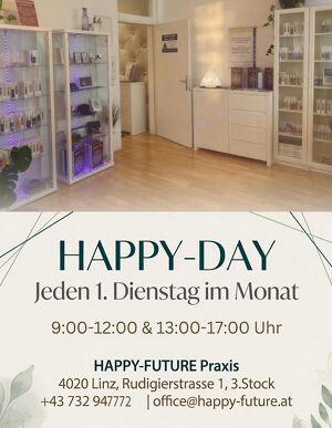 HAPPY-DAY � Ihr kostenloser Informationstag rund um Spirit-Wellness&reg; & PSI-Energetik