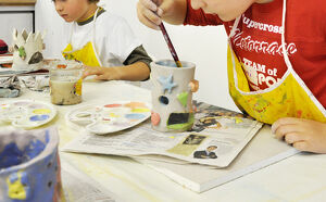 Kinder Keramik Kurs �Windlichter�