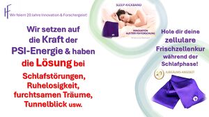 INDIVIDUELLE BERATUNGSTAGE  "ENDLICH WIEDER DURCHSCHLAFEN u. ERHOLT AUFWACHEN "  DIE EFFEKTIVE L&Ouml;SUNG F&Uuml;R SCHLAFPROBLEME ALLER ART! MITTELS DER "PSI-RESONANZ-METHODE" - DIE EINZIGARTIGE UND BEW&Auml;HRTE GESUNDHEITSPR&Auml;VENTION